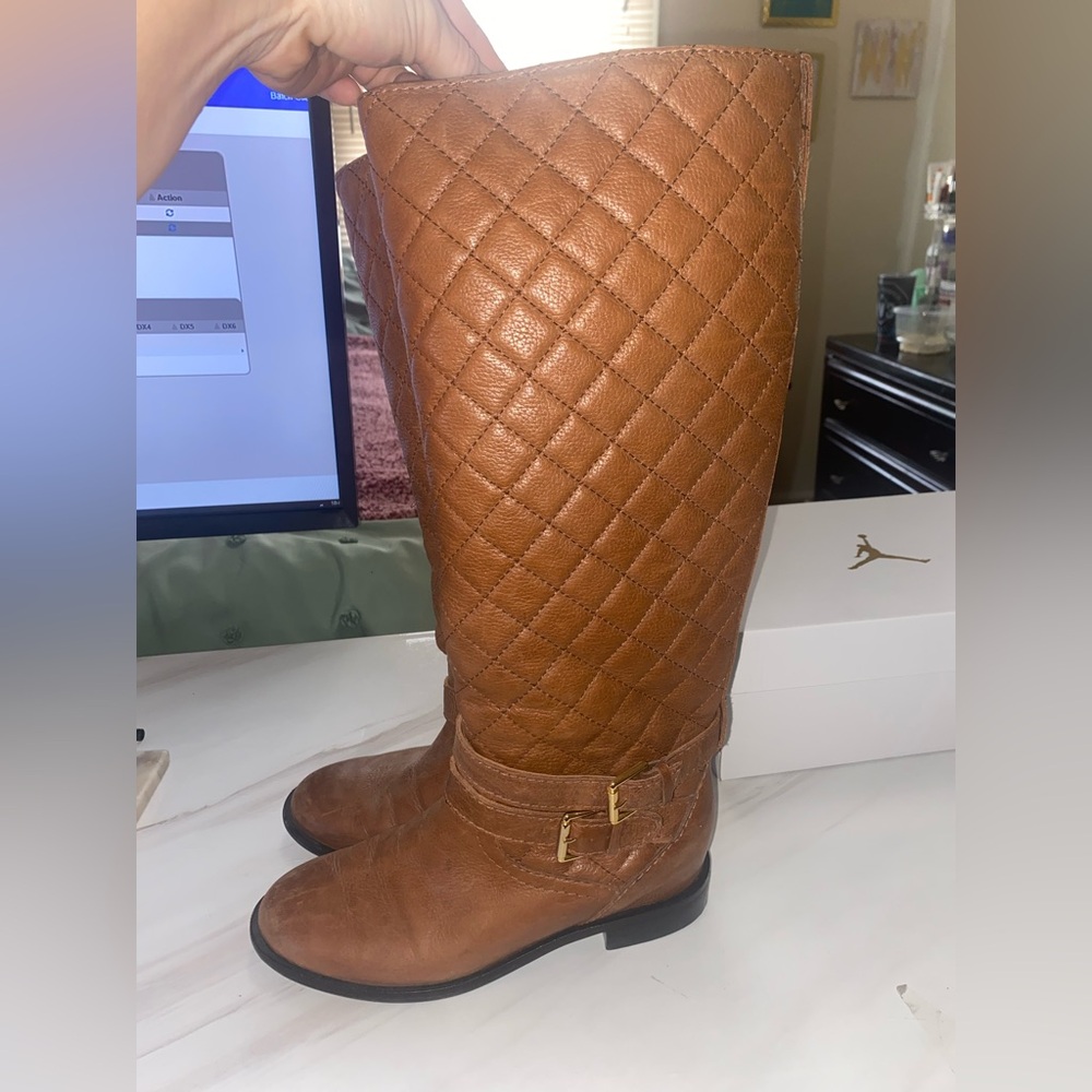 Kate Spade Cognac Boots